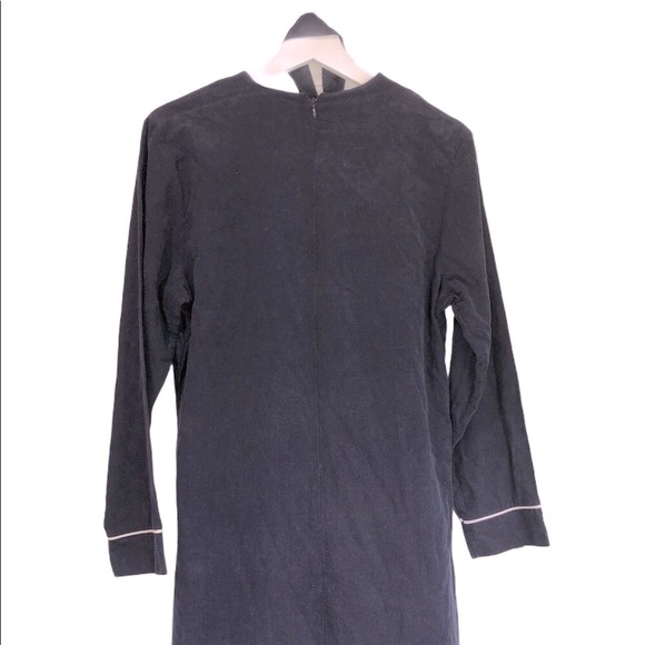 DBA size juniors large navy corduroy shift dress - Picture 3 of 8